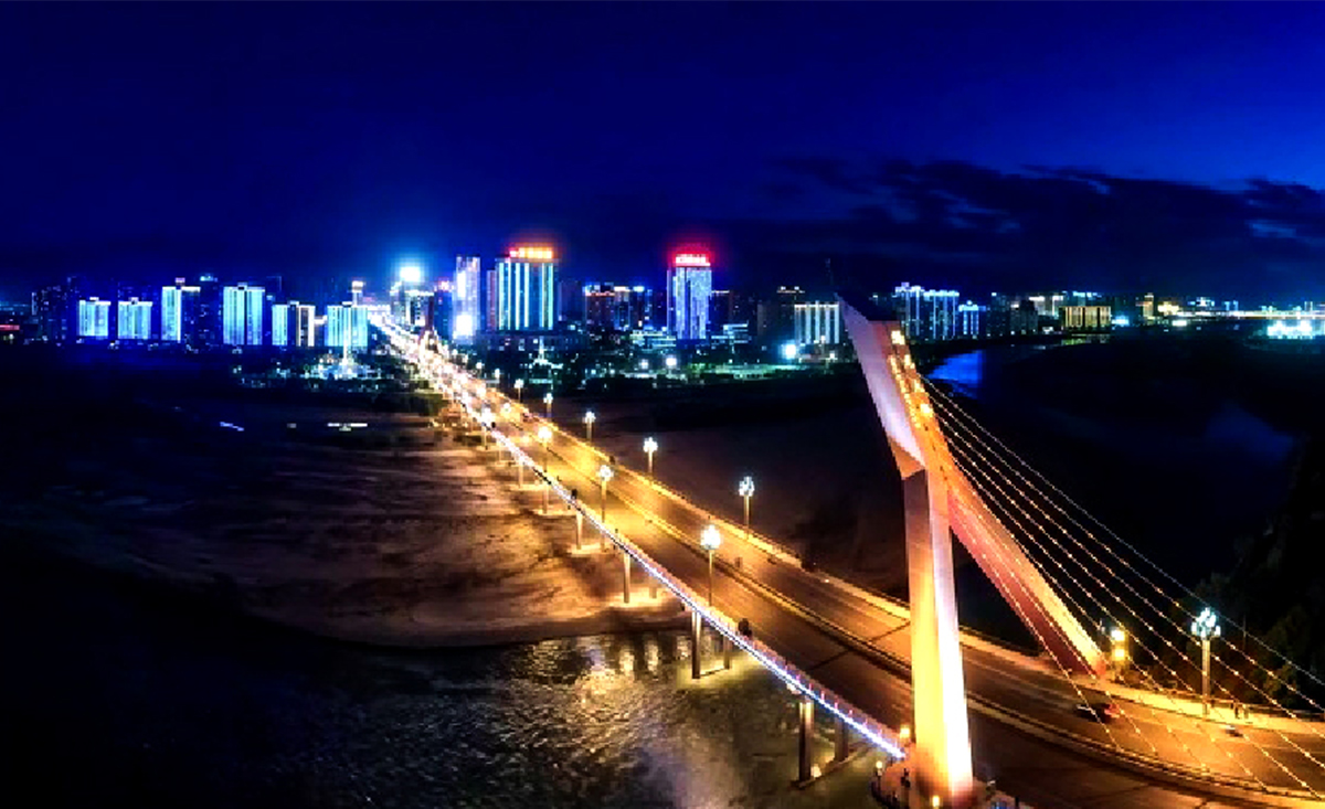 宝鸡代家湾一河两岸城市夜景提升项目