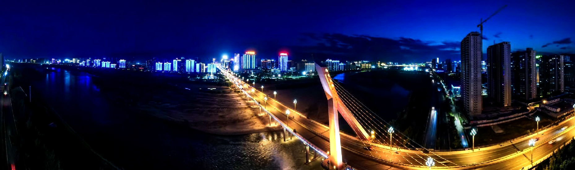 宝鸡代家湾一河两岸城市夜景提升项目