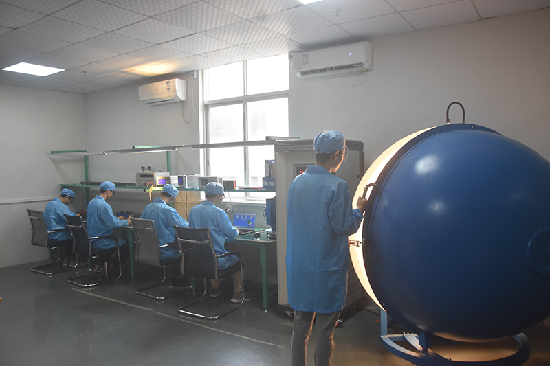 Integrating sphere test